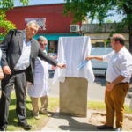 Recoulat destacó el trabajo conjunto y el valor simbólico del punto tripartito en el Aniversario de Garré