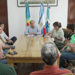 Ejecución de la red primaria de agua potable en la Chacra 287