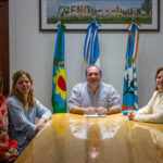 El Intendente visitó el avance de un nuevo complejo de pádel