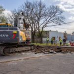 Etapa final de la remodelación del acceso García Salinas
