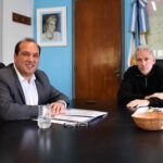 Francisco Recoular recibió a autoridades del Ministerio de Seguridad bonaerense